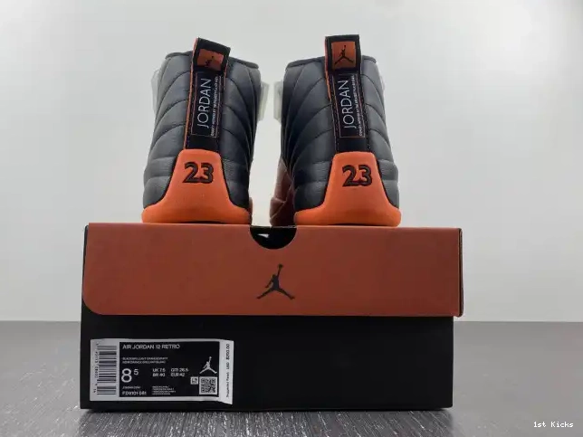 1st Kicks Shoes Air WMNS Orange 12 Jordan Brilliant FD9101-081 0607
